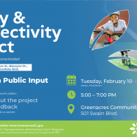Saftey & Connectivity Project Phase 1 - Public Input Session on Tuesday, February 10 from 5-7pm