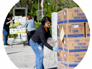 Greenacres Food Drive Andrea McCue, City Manager