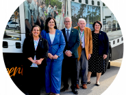 Greenacres 100th Ad on Palm Tran Mayor Shaw