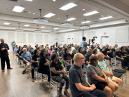 Tai Chi group demonstration during World Tai Chi Day 2024 at the Greenacres Community Center