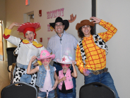 Daddy Daughter Dance Western theme special characters with dad and daughters