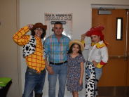 Daddy Daughter Dance Western theme special characters with dad and daughter