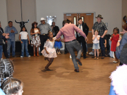 Daddy Daughter Dance Western theme father and daughter dancing