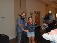 Daddy Daughter Dance Western theme father and daughter dancing