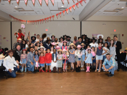 Daddy Daughter Dance Western theme group picture