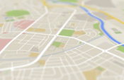 Screenshot of street view map