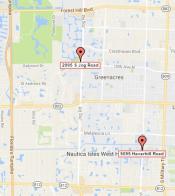 Greenacres Fire Stations map Greenacres Fire Stations map