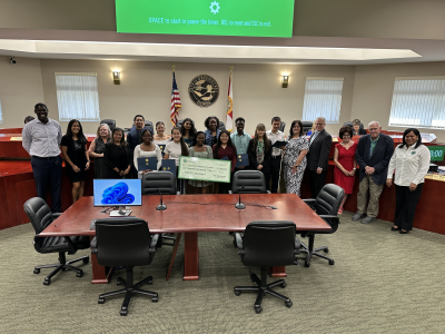 Educational Scholarship Recipient Group Photo