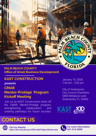Construction Manager Workshop Flyer