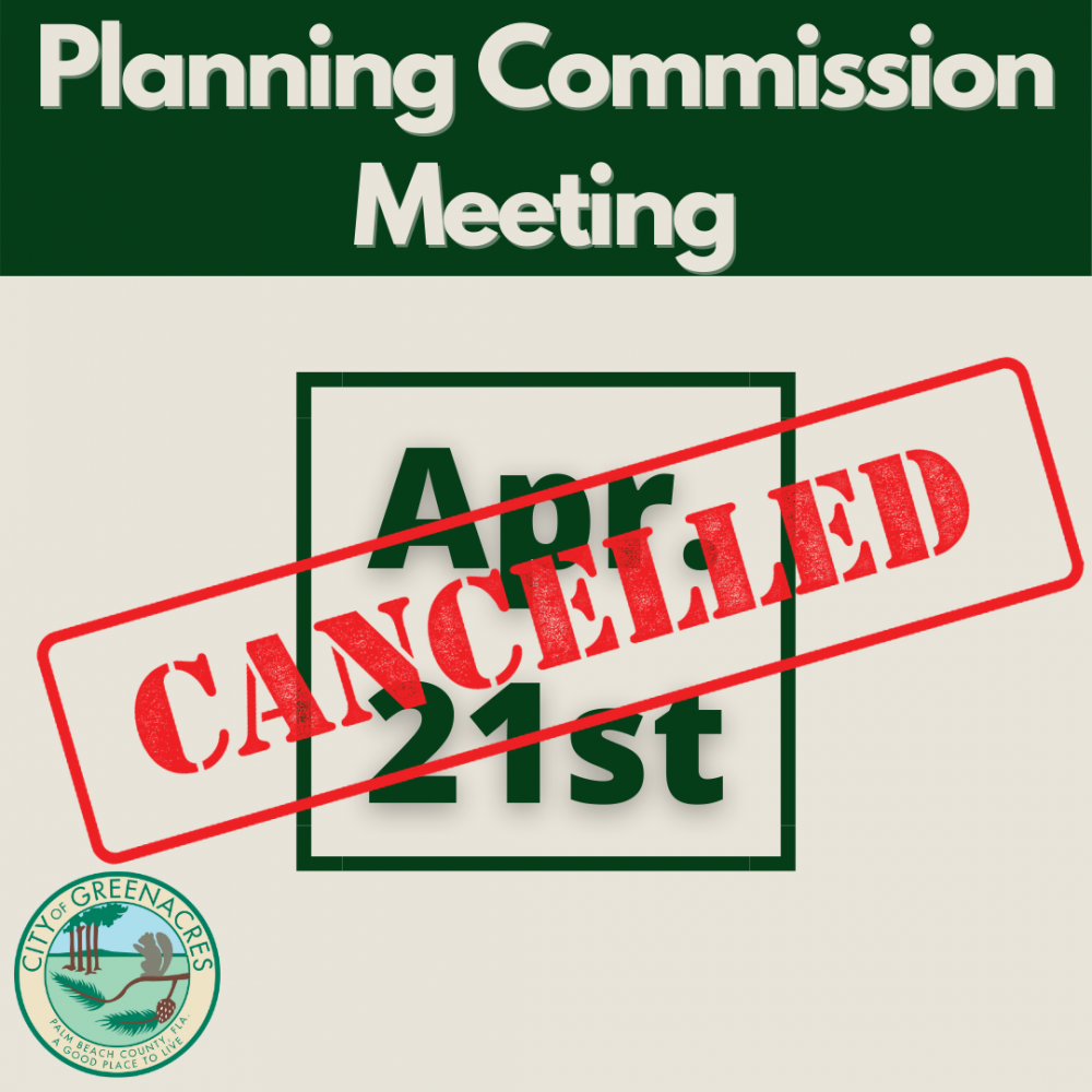 Planning Commission Meeting | Greenacres Florida