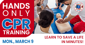 Hands Only CPR Training - Monday, March 9 at 11 a.m.