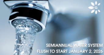 Semiannual Water System Modification to start January 2, 2026