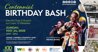 100th Birthday Bash on Sunday, May 24, 2026 